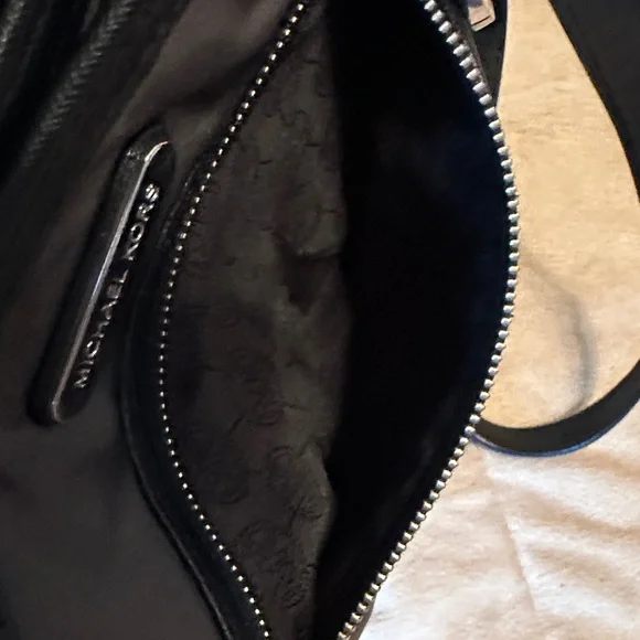 Michael Kors Black Nylon Messenger Crossbody Bag - Picture 7 of 7